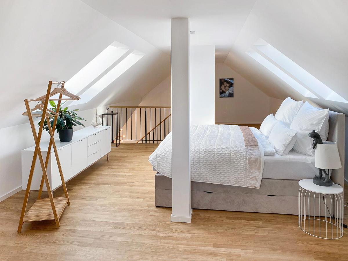 Modern & Stylisch - Penthouse-Feeling Nahe Flughafen Muenchen Freising Exterior foto